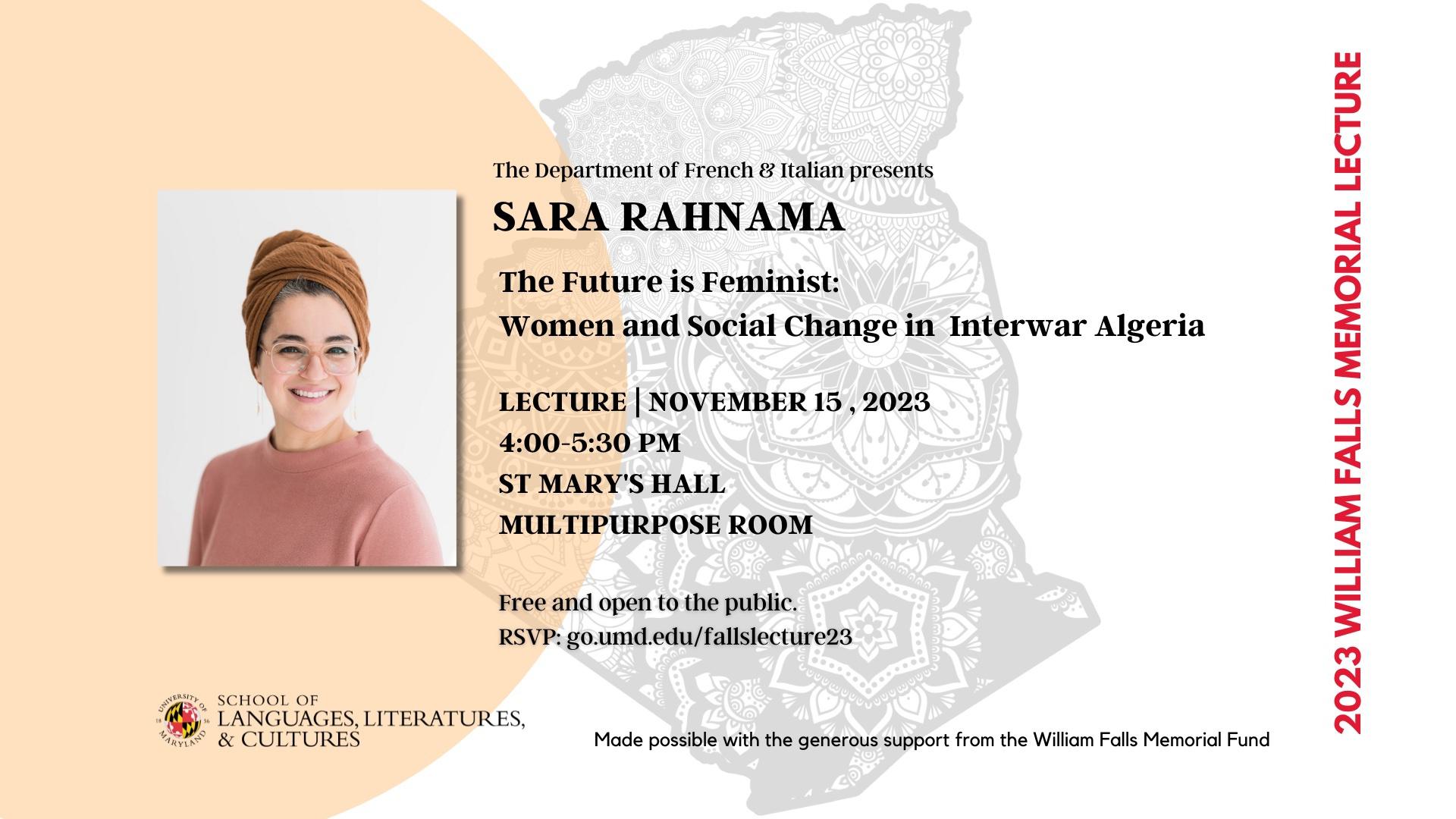 William Falls Memorial Lecture