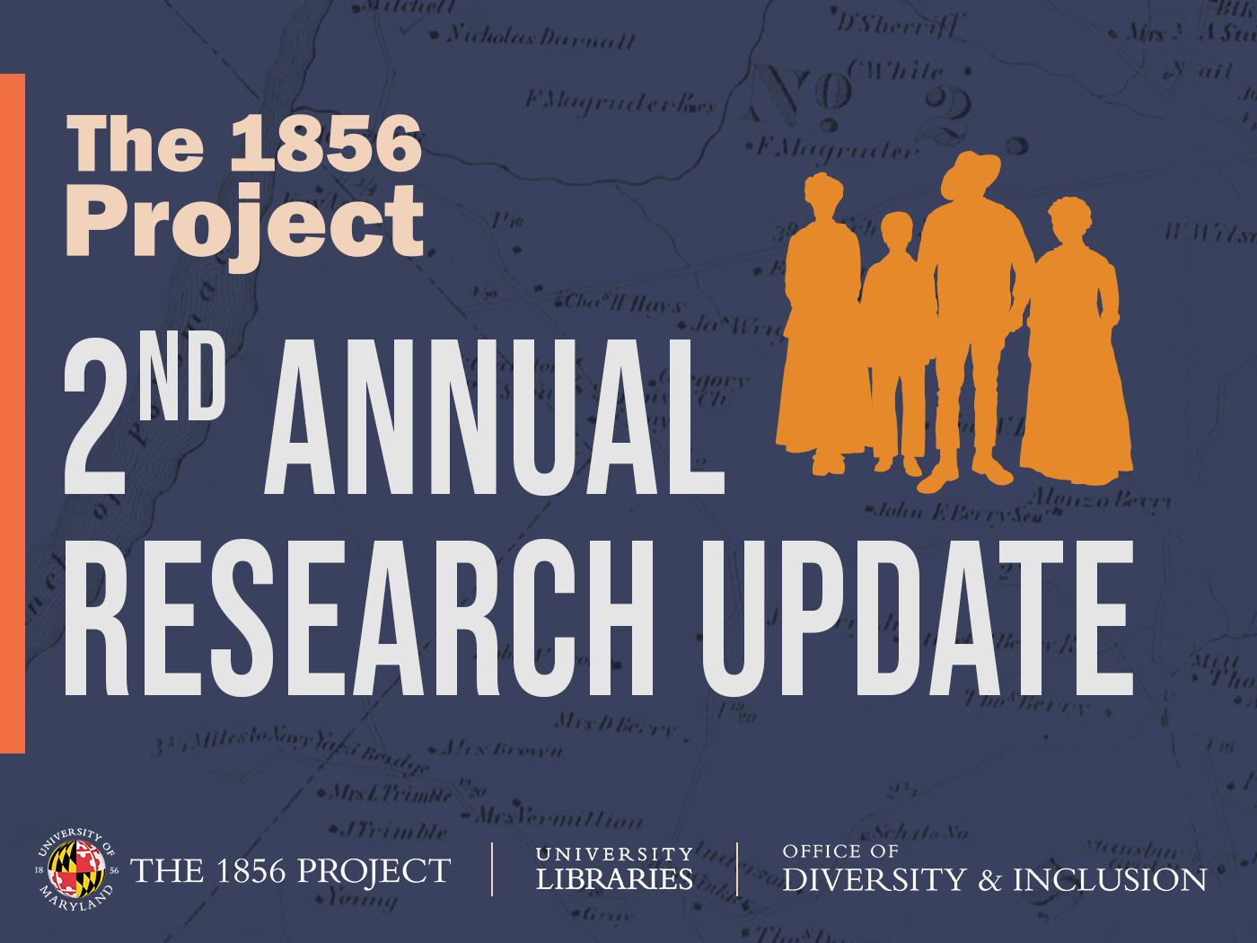 The 1856 Project's 2nd Annual Research Update Calendar Graphics