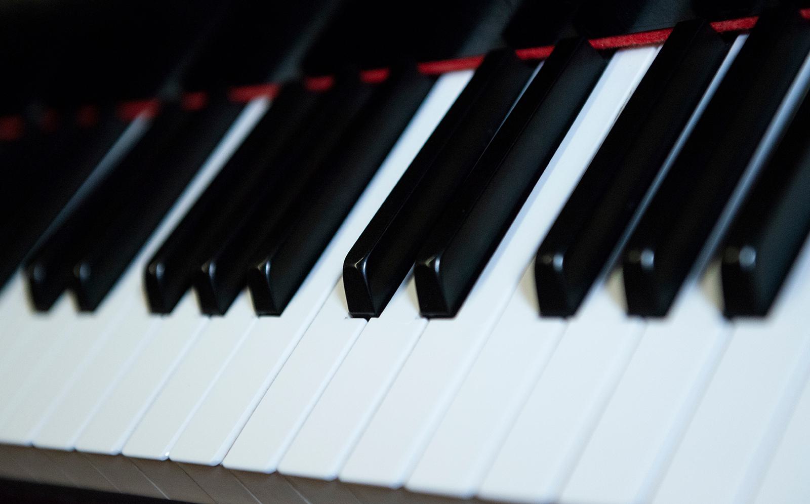 Piano keys.