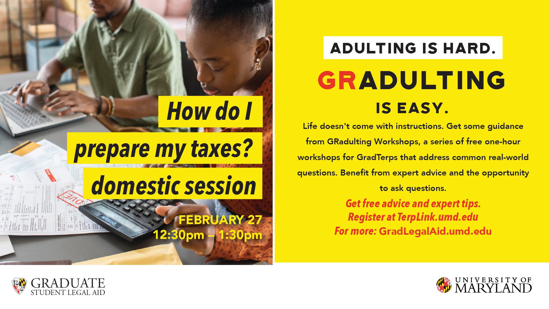 How do I prepare my taxes?