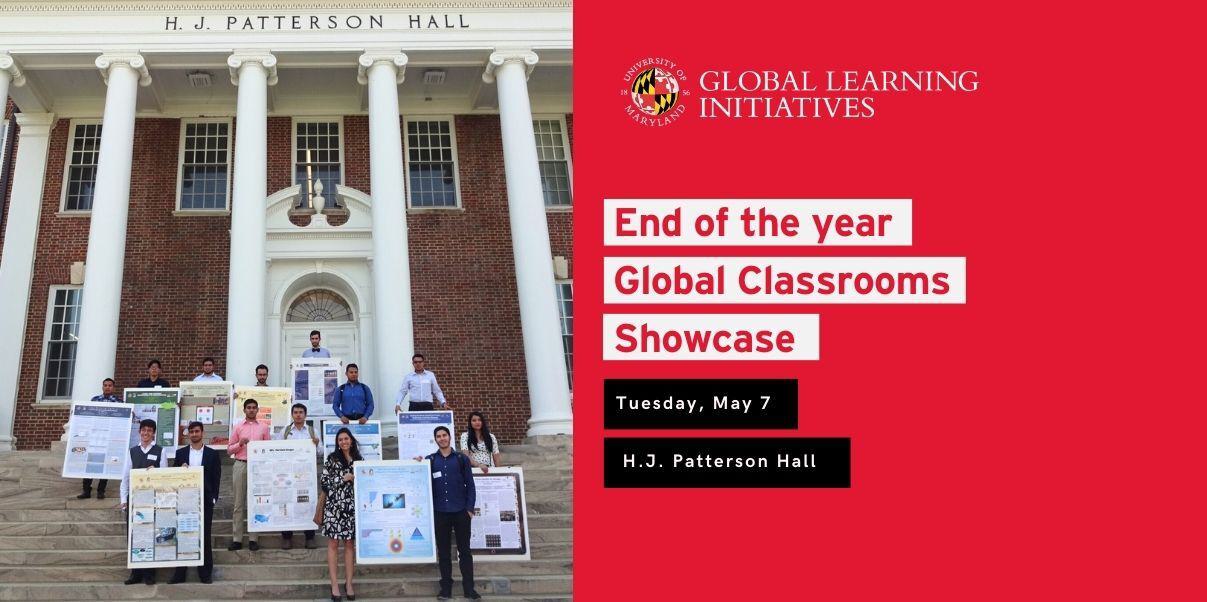 Flyer End of the year Global Classrooms Showcase