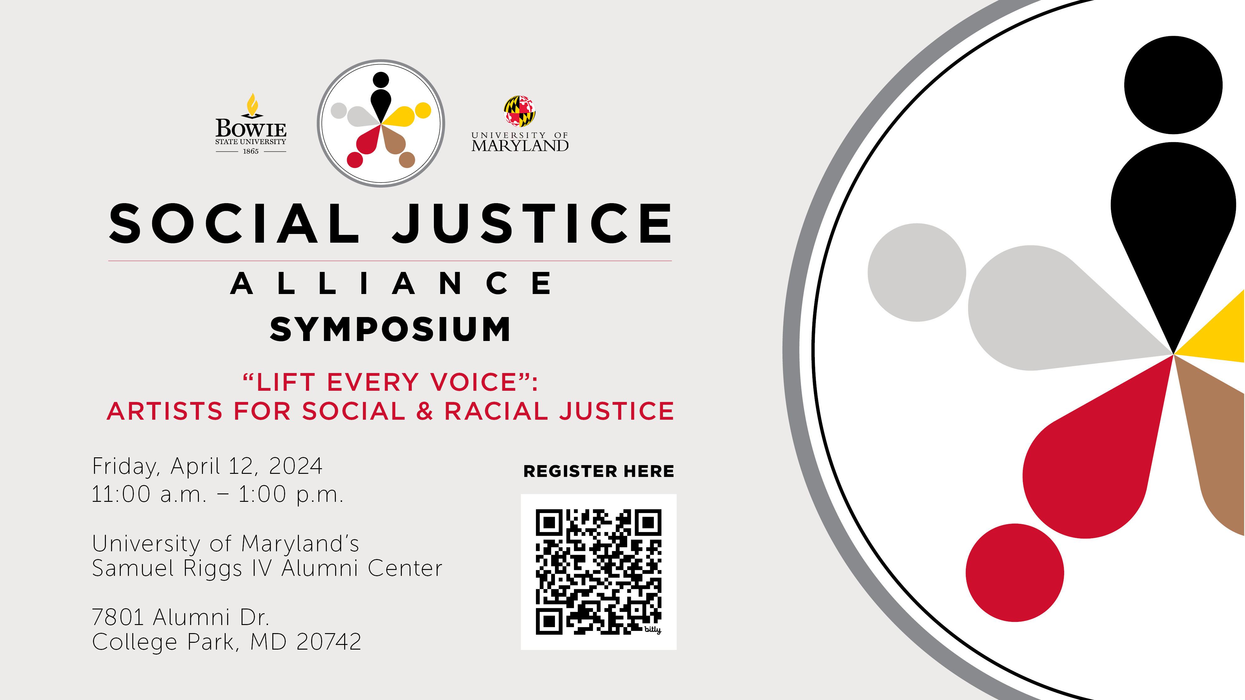 Flyer with SJA logo and event details