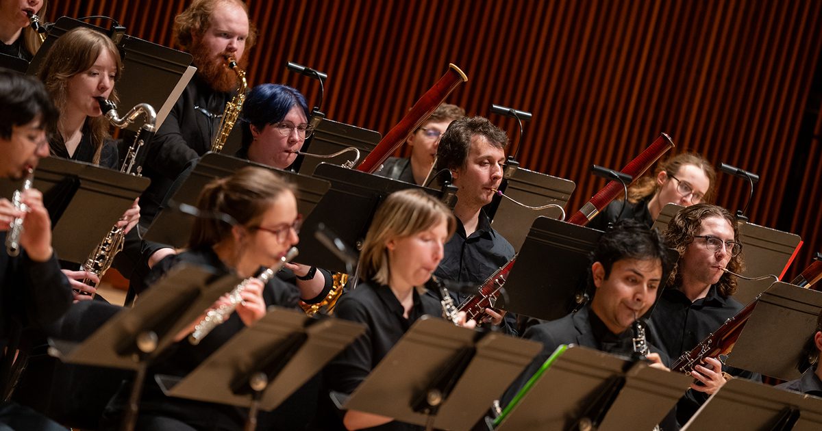 The Stern/Andrist Duo Plays Berg: UMD Wind Orchestra