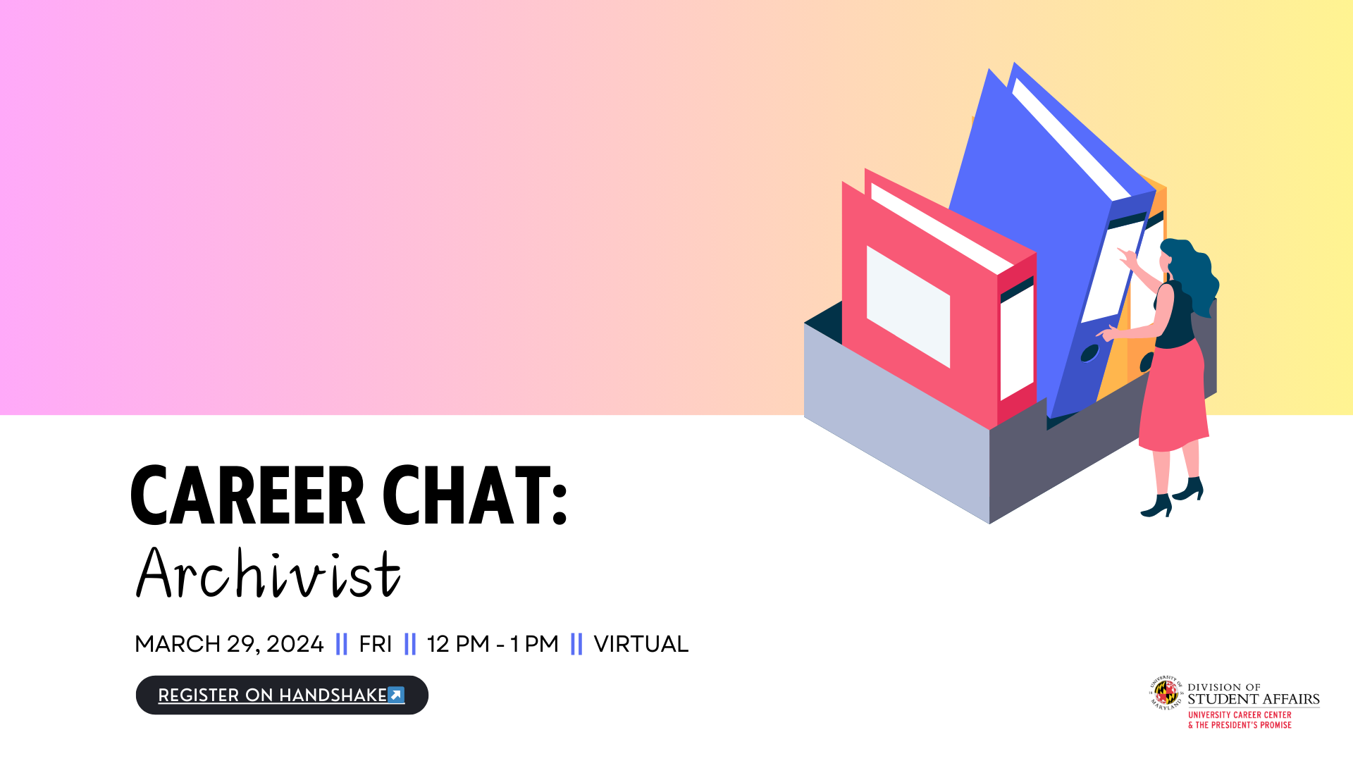 Career Chat: Archivist promotion.