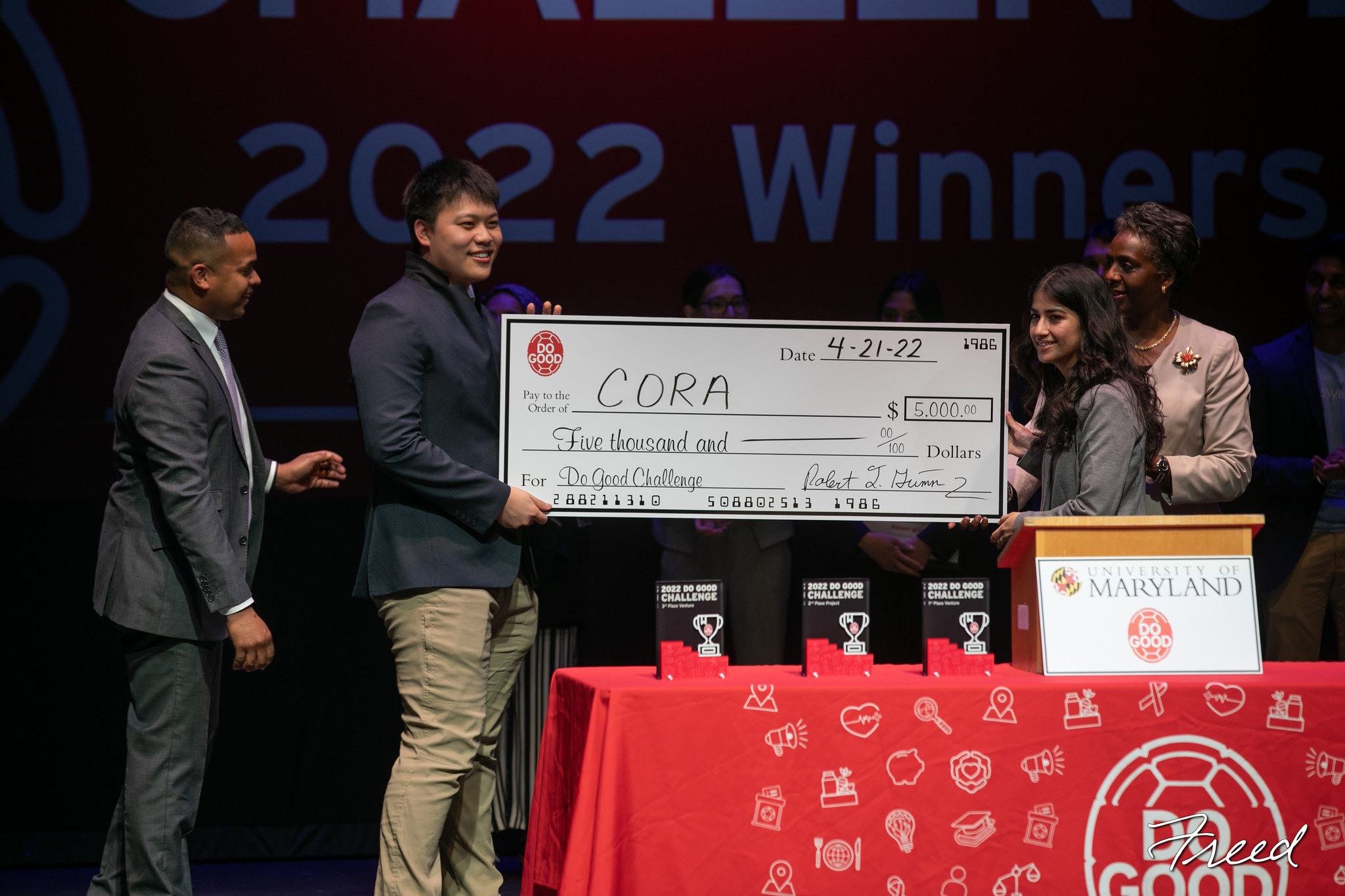 Do Good Challenge Finalists 2022 CORA