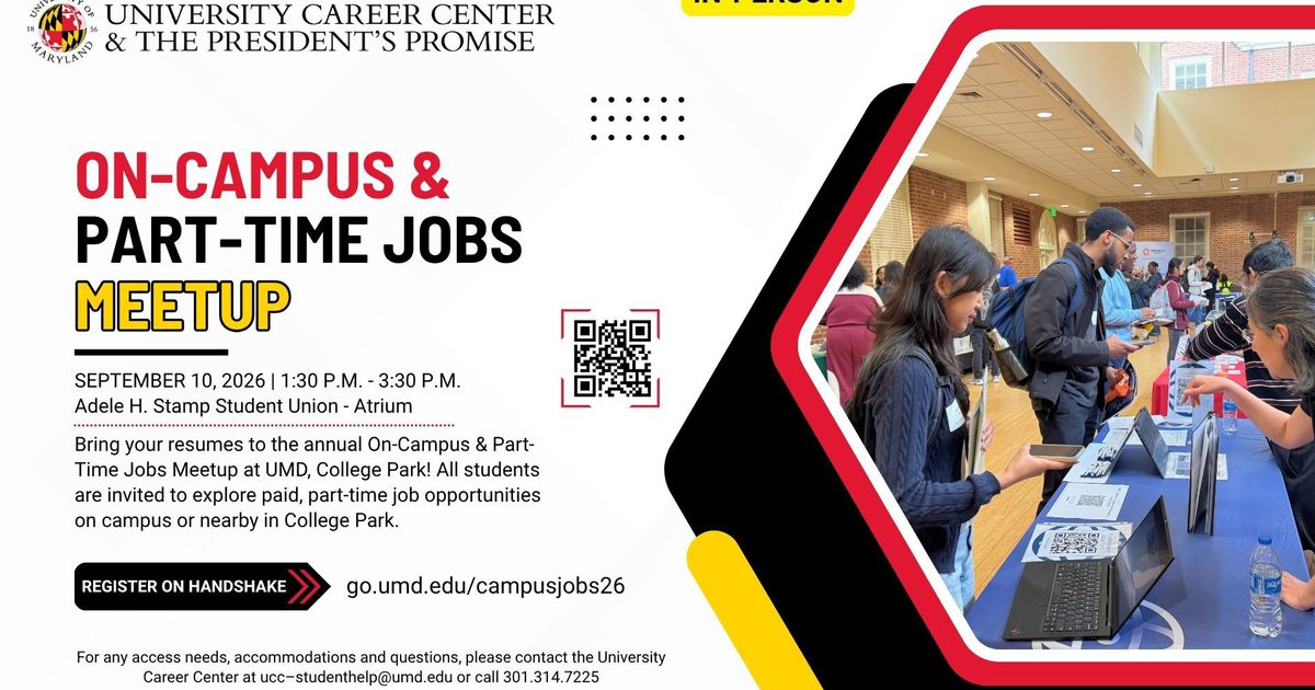 On-Campus & Part-Time Jobs Meetup