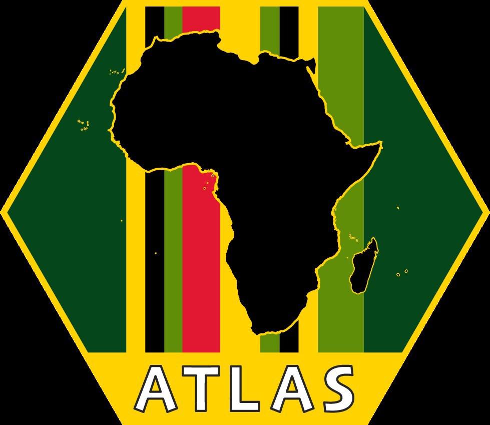 ATLAS logo with map of African continent