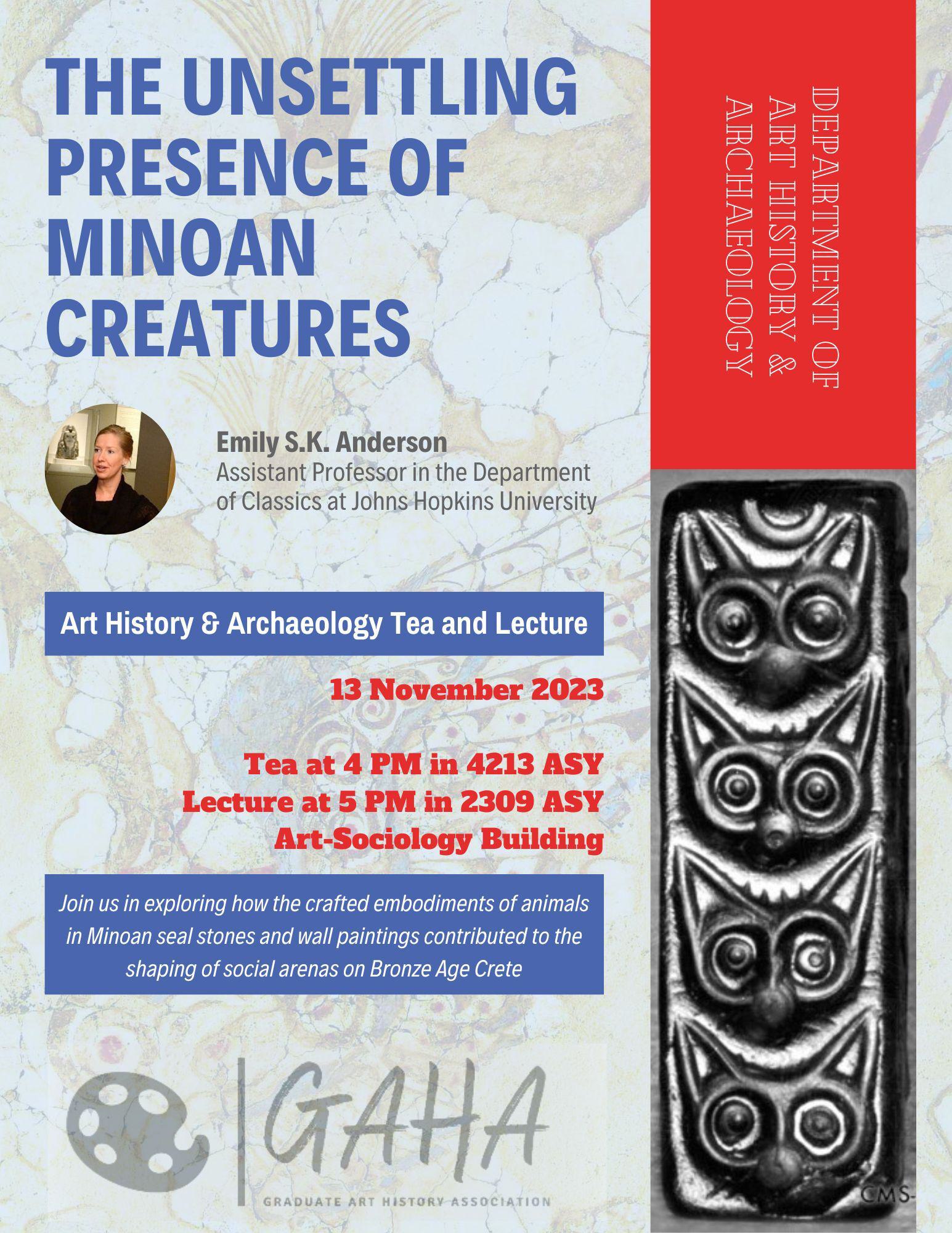 The Unsettling Presence of Minoan Creatures