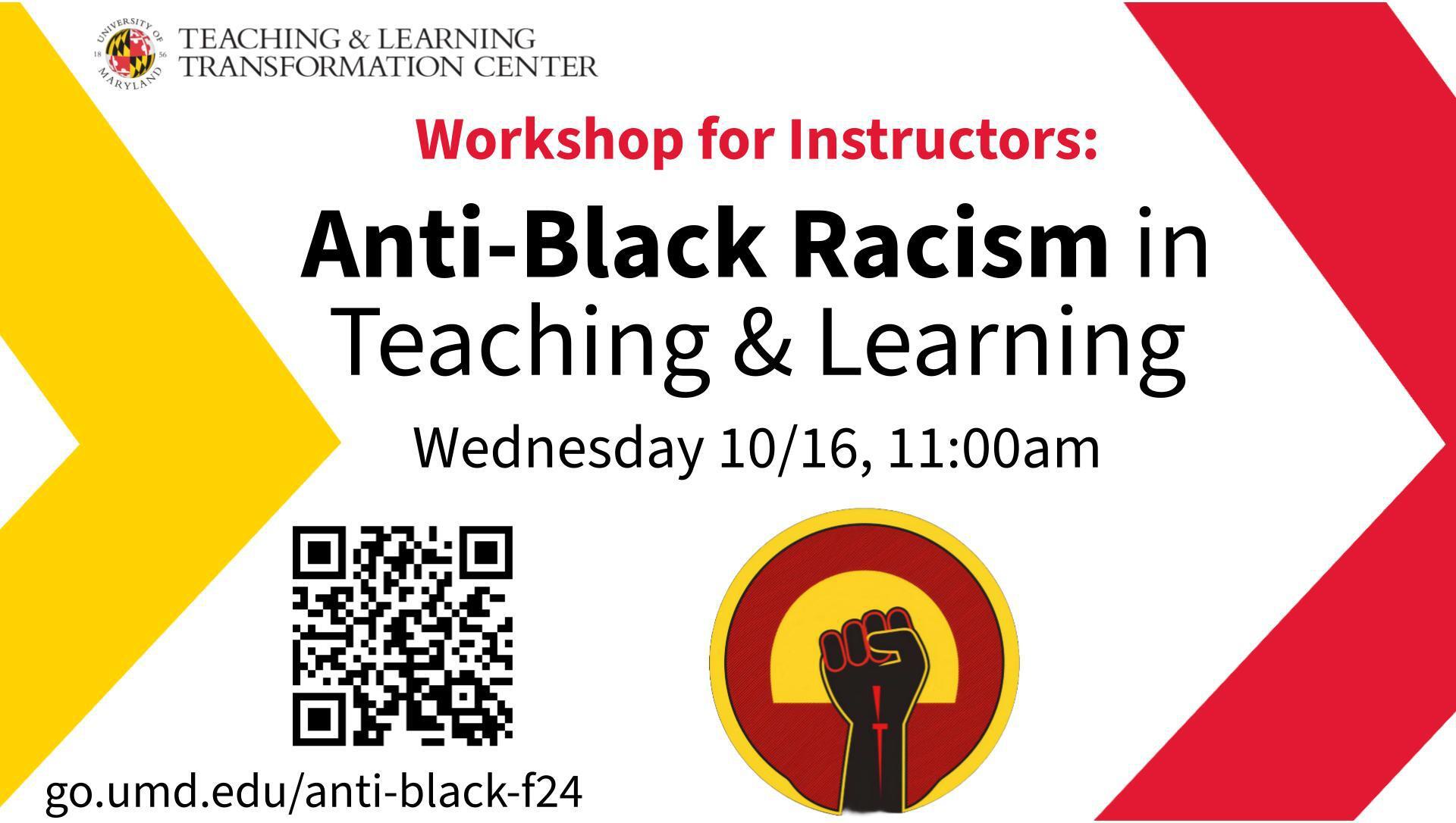 Anti-Black Racism in Teaching & Learning