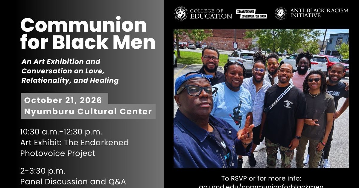 Communion for Black Men: A Conversation on Love, Relationality, and Healing