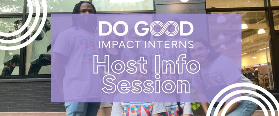 Impact Interns Host Info Session