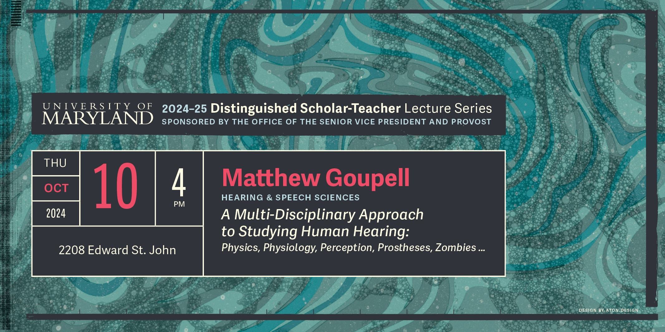 DST Lecture: Matthew Goupell