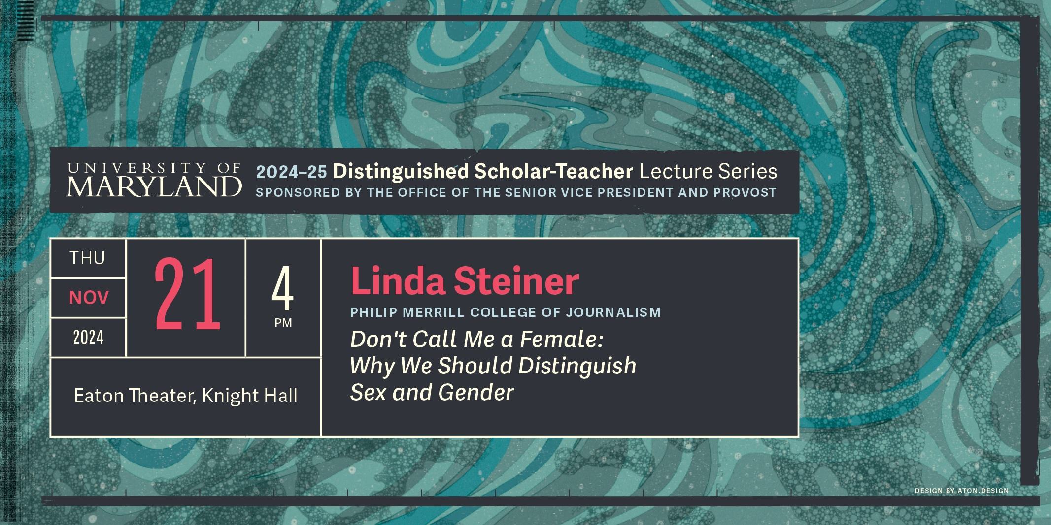 DST Lecture: Linda Steiner