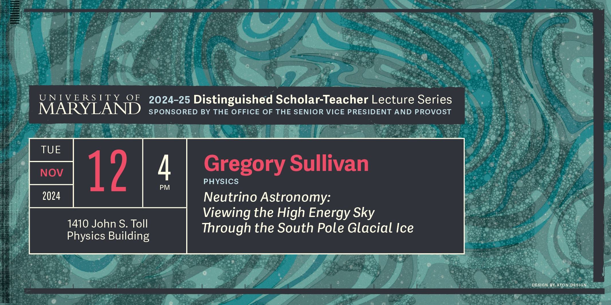 DST Lecture: Gregory Sullivan