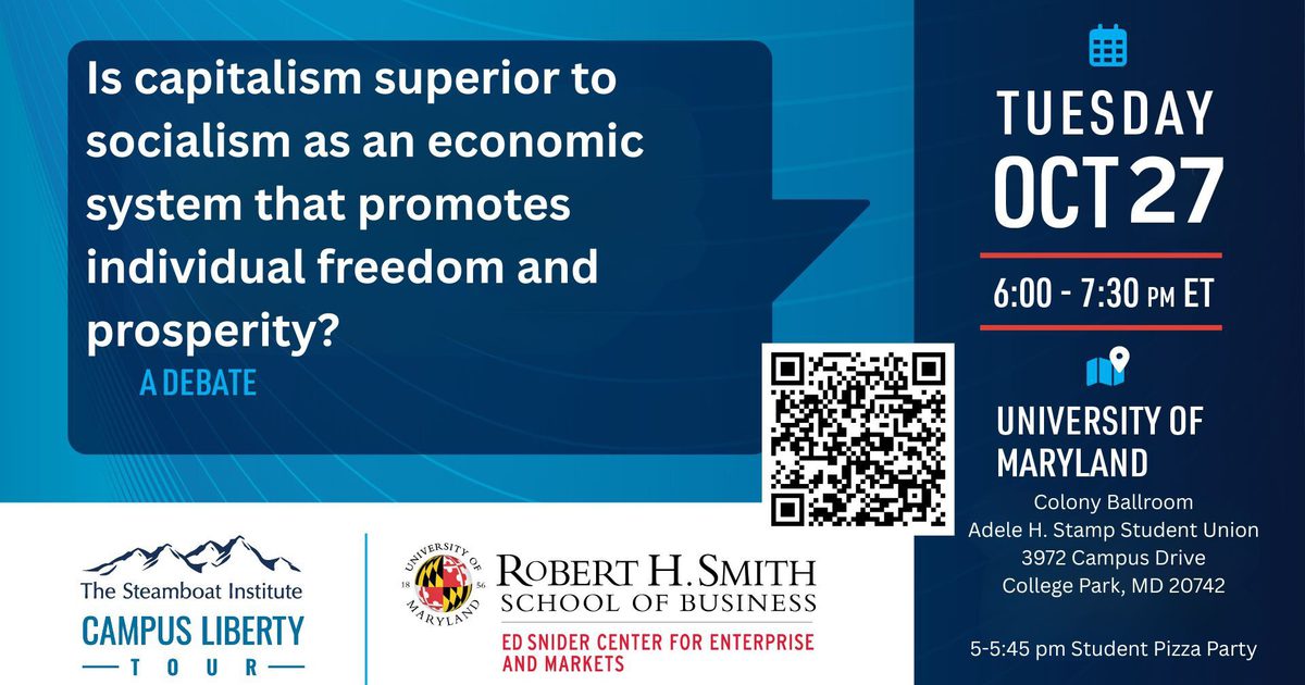 Is Capitalism Superior to Socialism as an Economic System That Promotes Individual Freedom and Prosperity? A Debate.