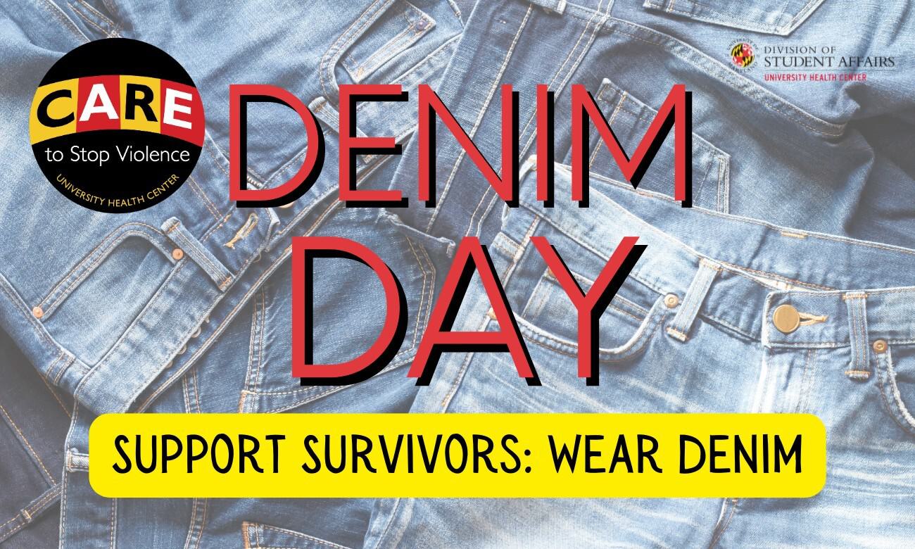 Denim Day - Wednesday, April 30th from 11am to 2pm