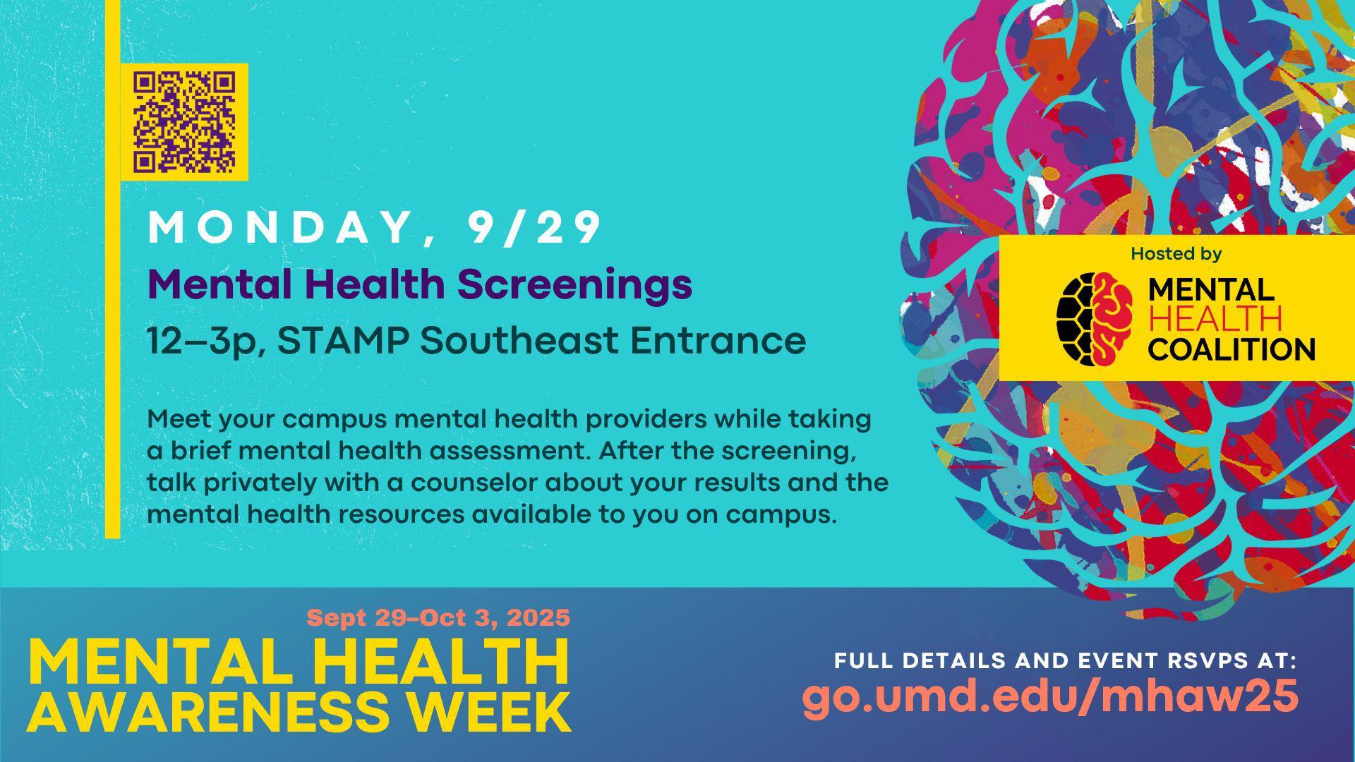 Mental Health Screenings promo