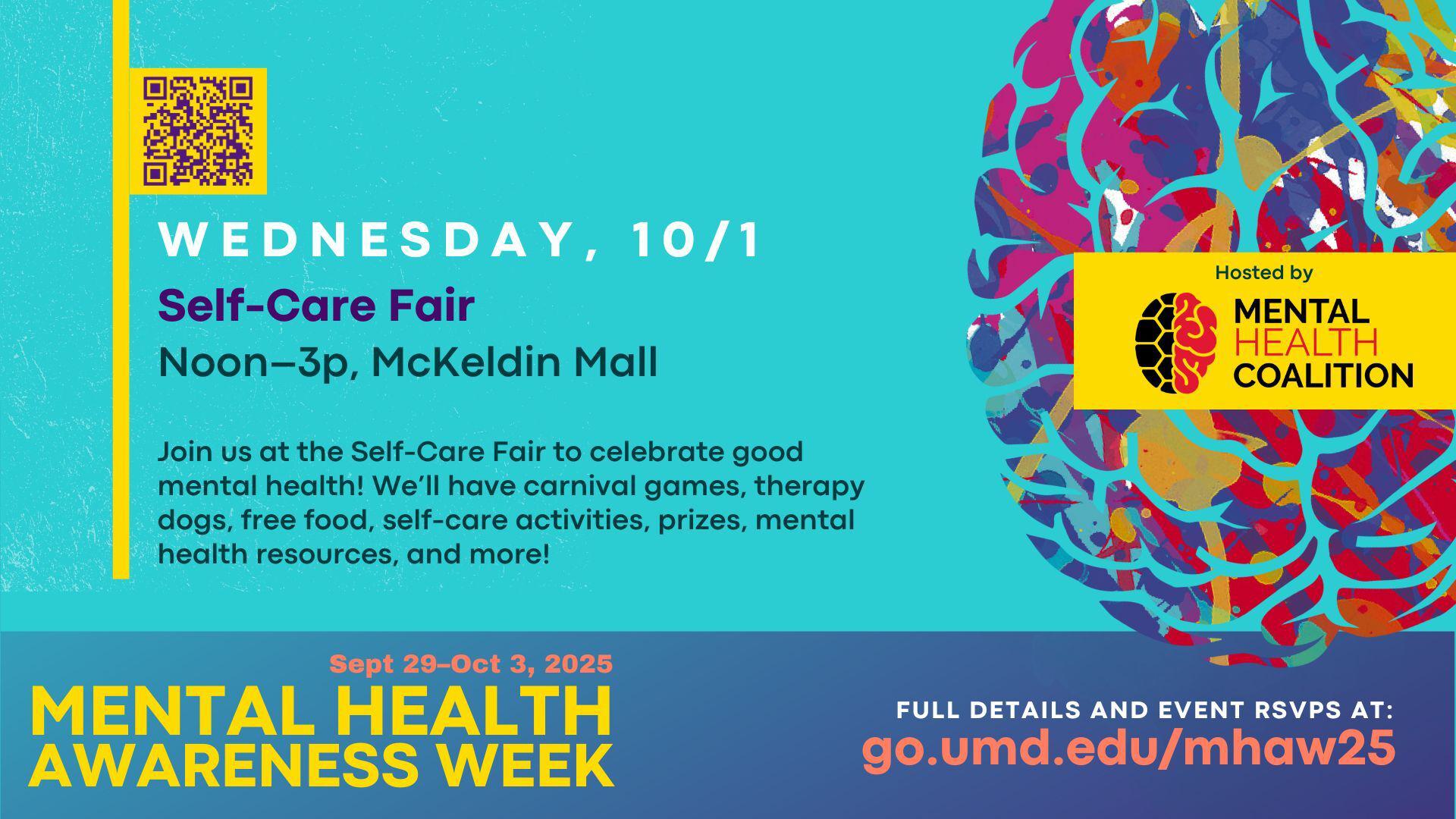 Self-Care Fair graphic