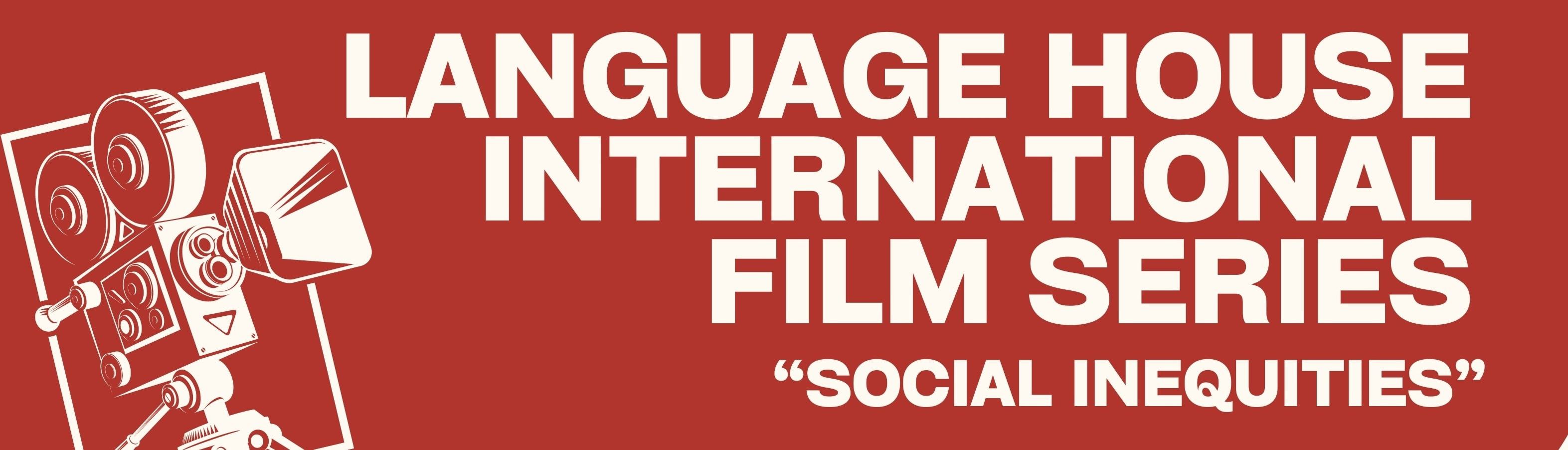 Language House International Film Series Spanish Film
