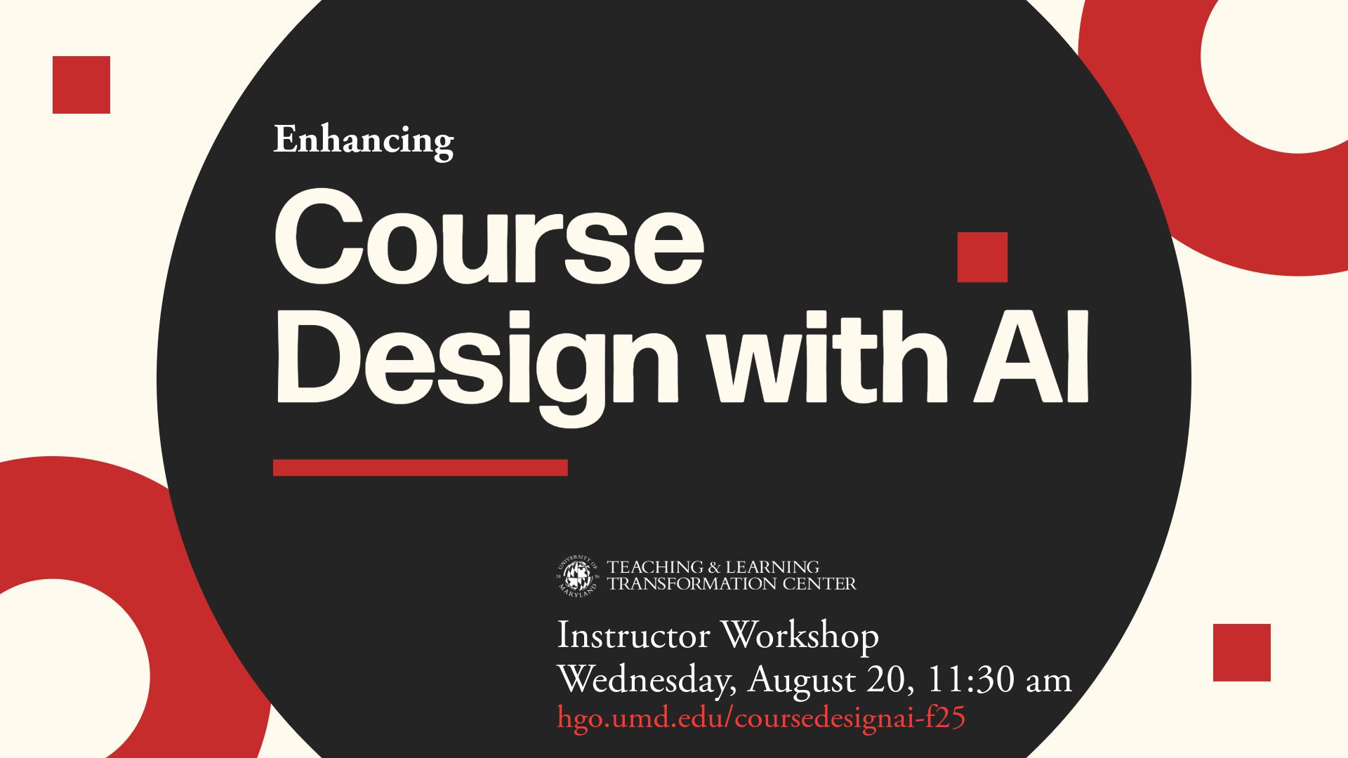 Enhancing Course Design with AI Flyer