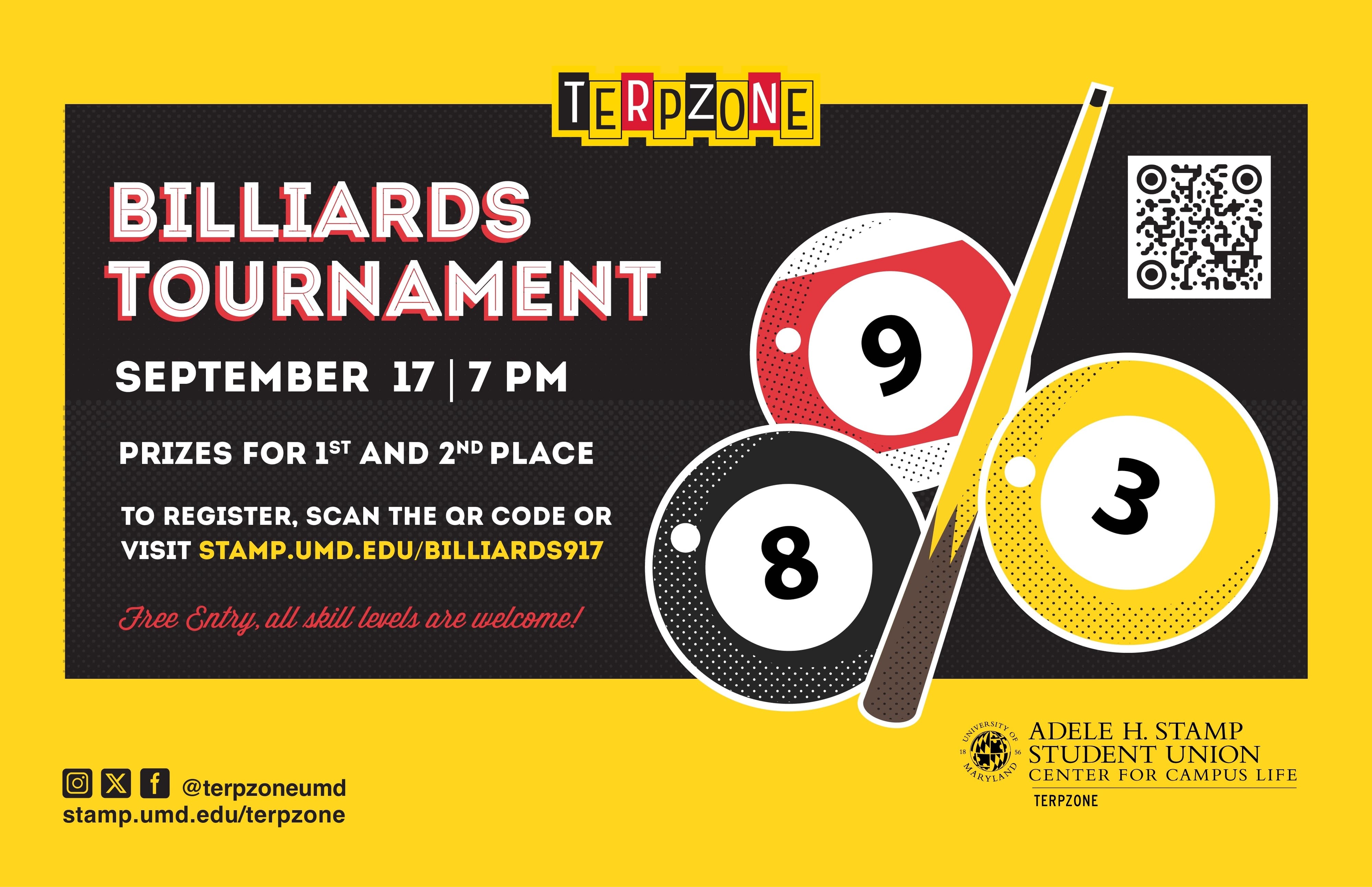TerpZone Billiards Tournament