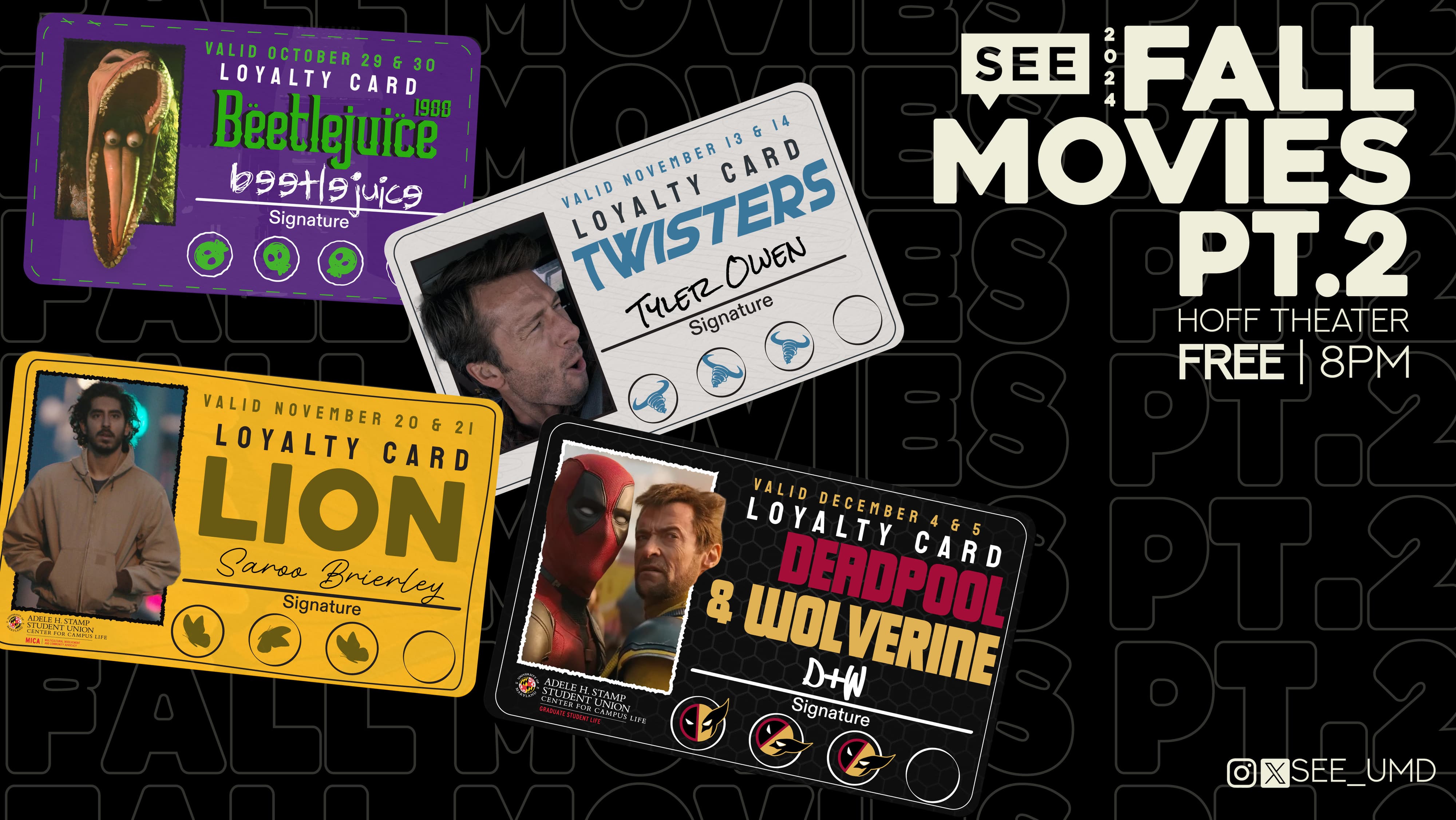 Fall Movies Banner