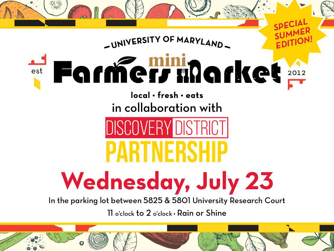 Mini Framers Market in the Discovery District
