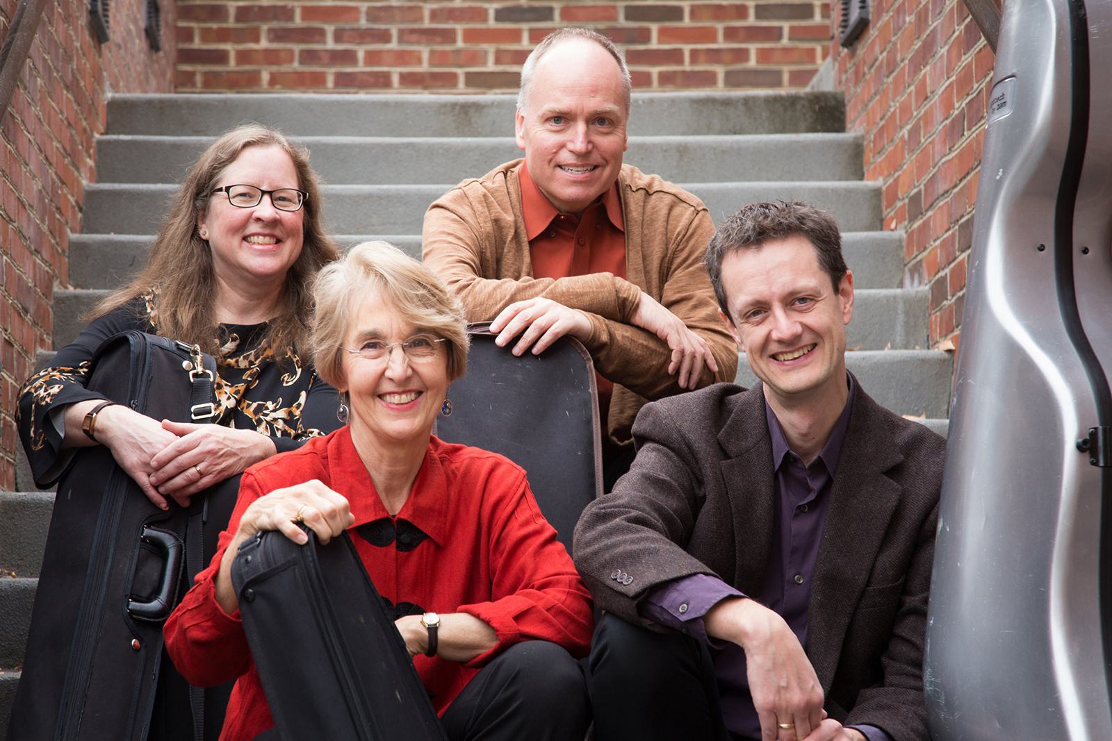 Members of the Left Bank Quartet.