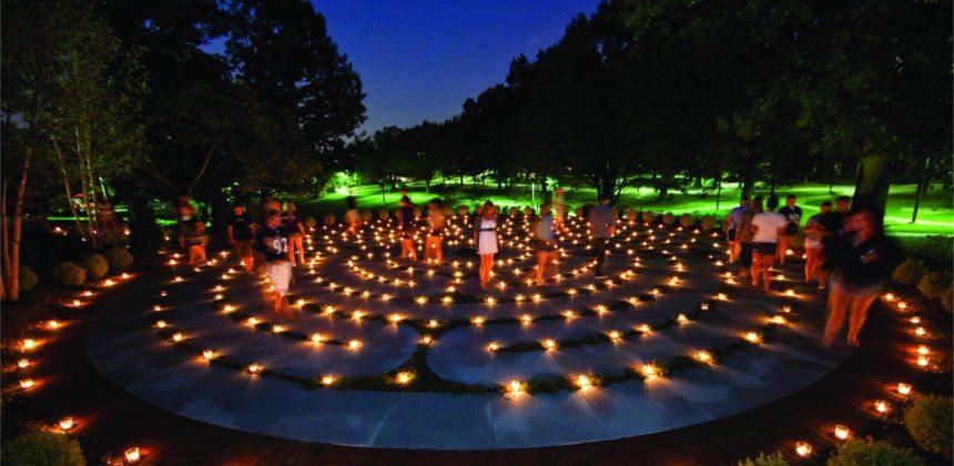 University of Maryland Calendar Labyrinth Lights University of Maryland Calendar Labyrinth Lights