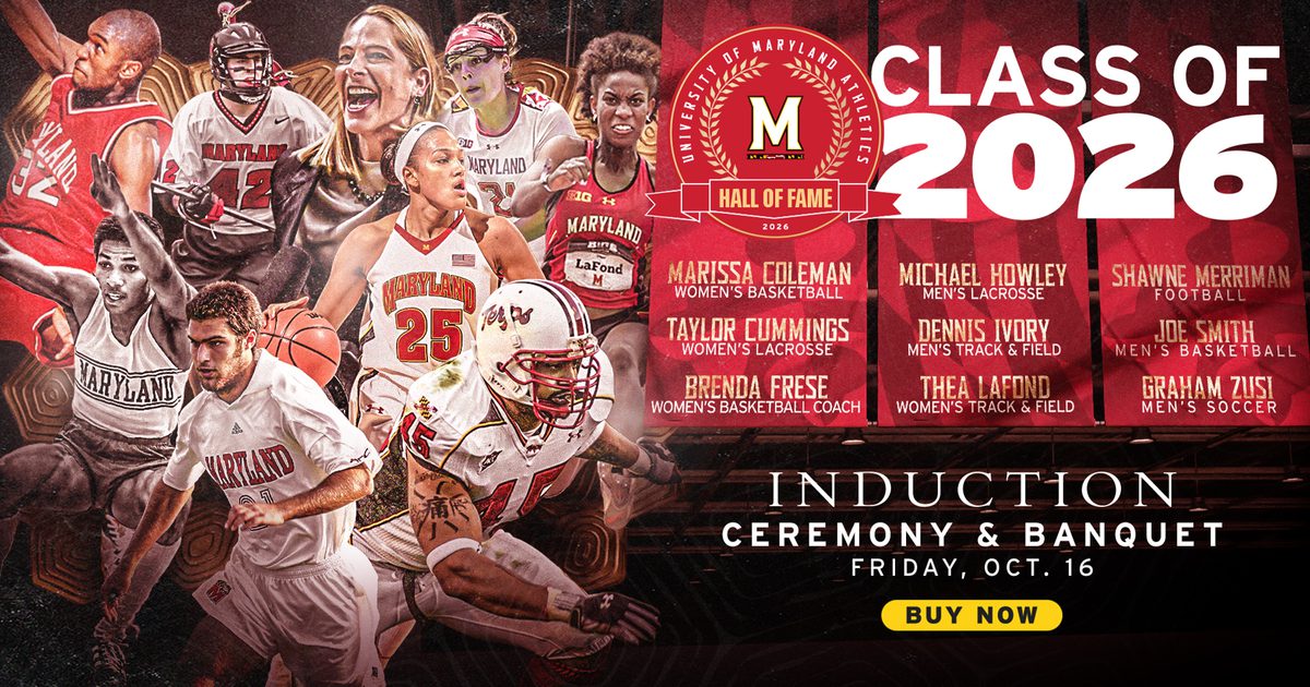 University of Maryland Athletics Hall of Fame Induction Ceremony