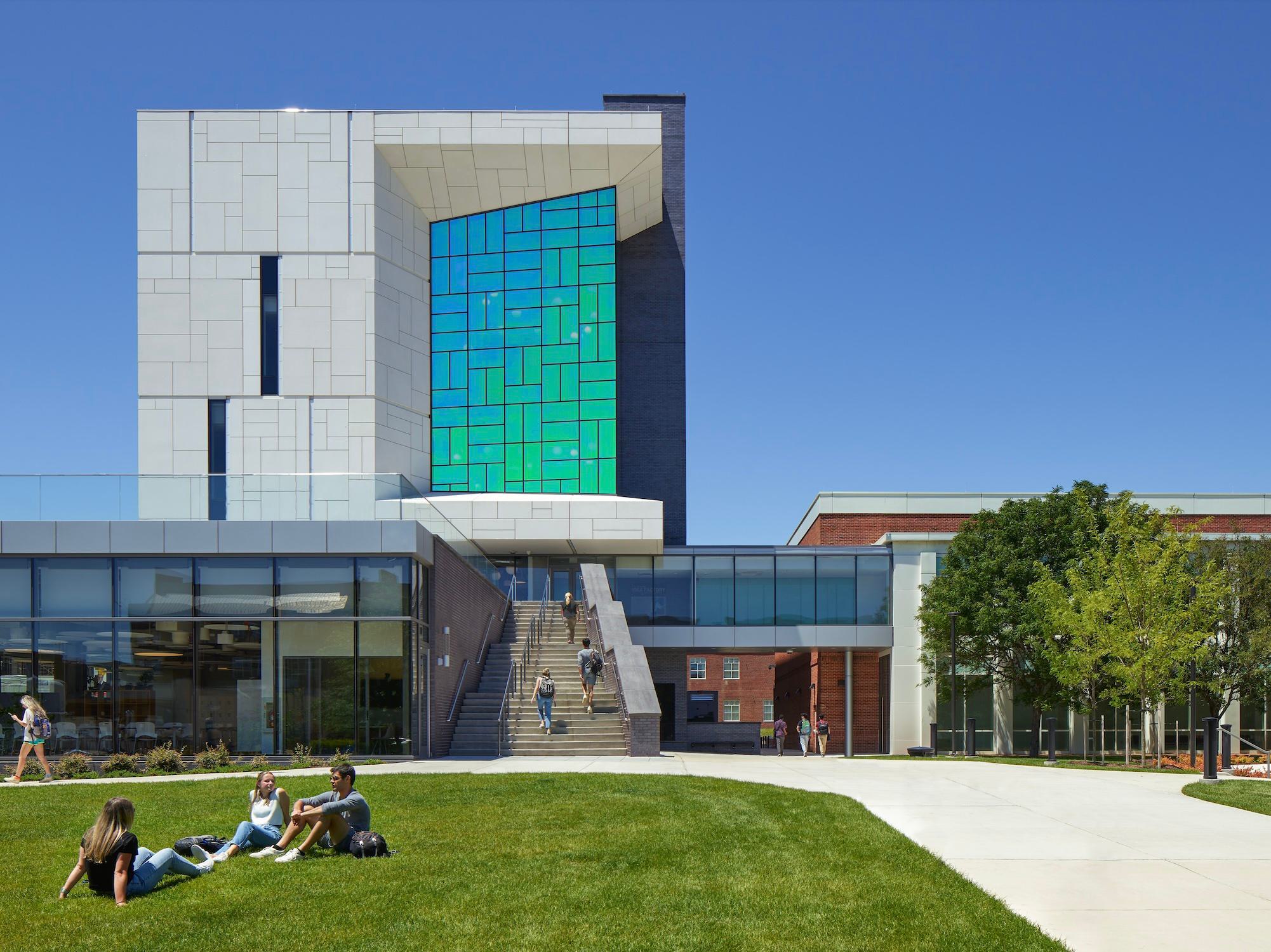 IDEA Factory building on a sunny day