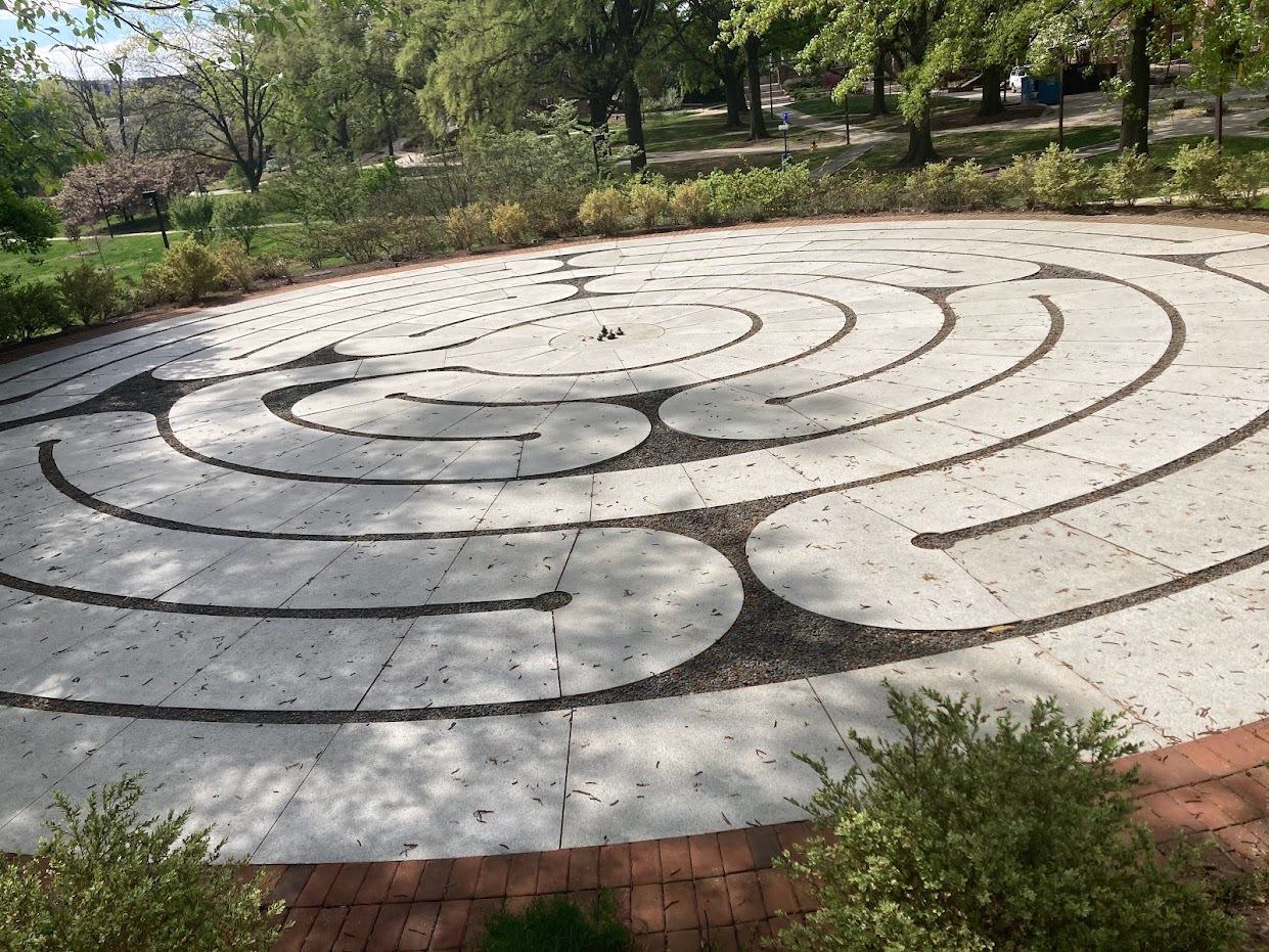 photo of the labyrinth