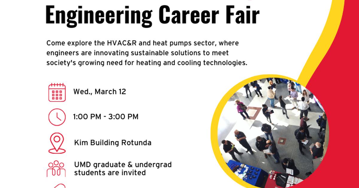 University Of Maryland Calendar HVAC R And Heat Pumps Engineering university-of-maryland-calendar-hvac-r-and-heat-pumps-engineering