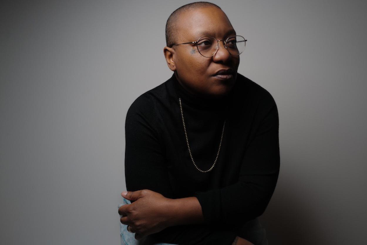 Meshell Ndegeocello poses for a portrait.