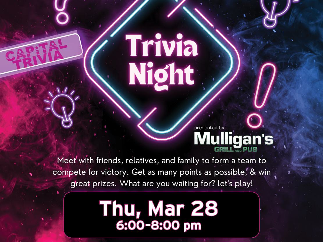 Mulligan's Grill and Pub: Trivia Night!
