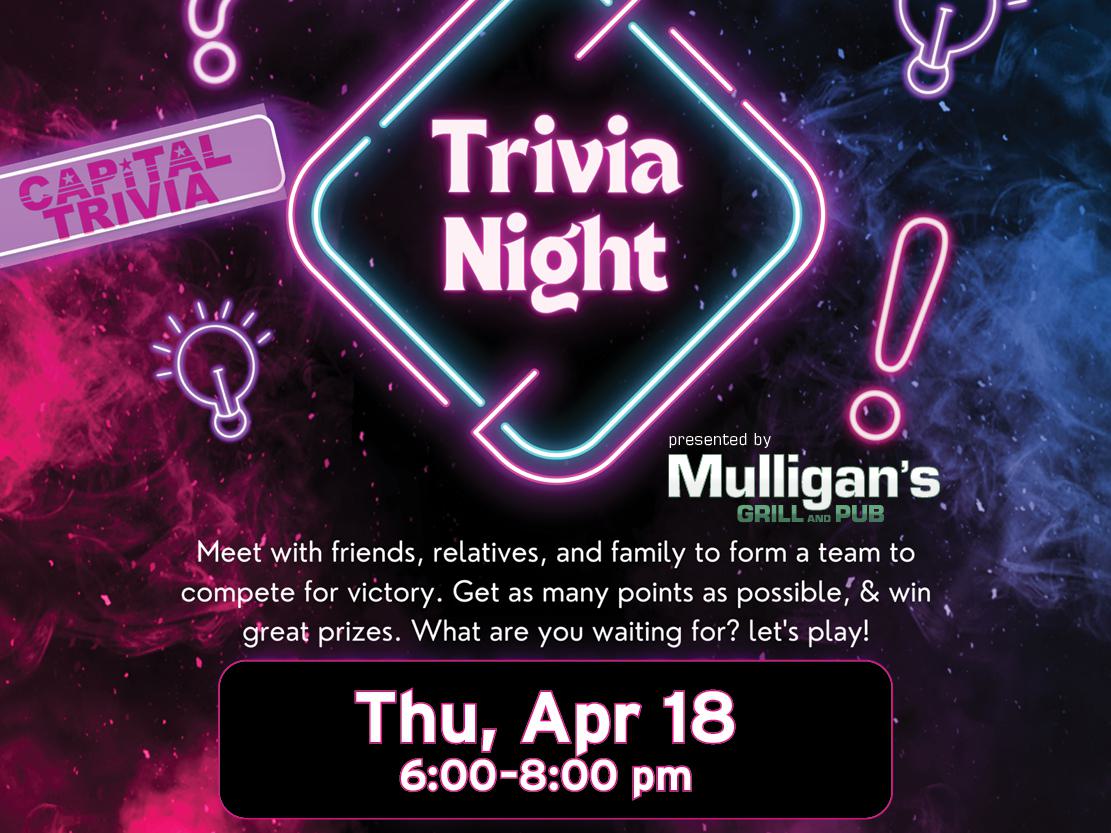 Mulligan's Grill and Pub: Trivia Night!