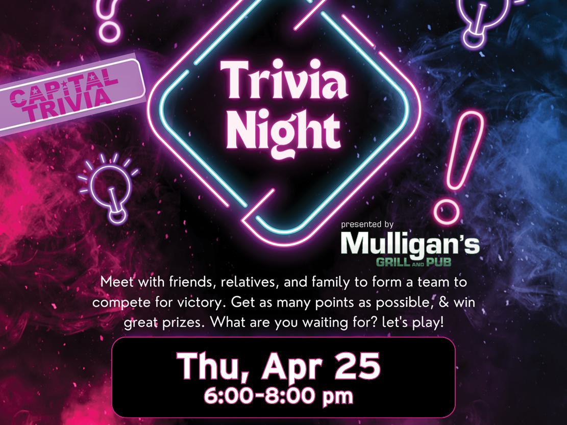 Mulligan's Grill and Pub: Trivia Night!