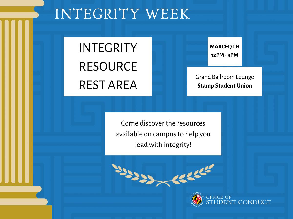 Integrity Resource Fair