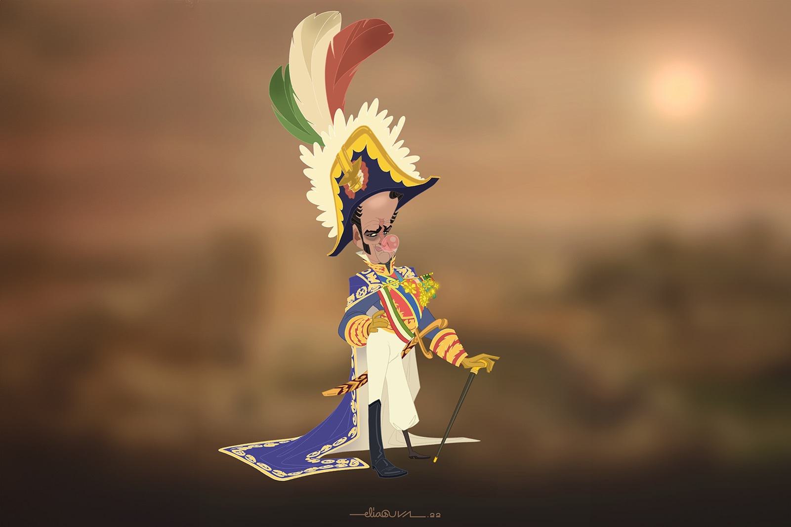 Cartoon figure