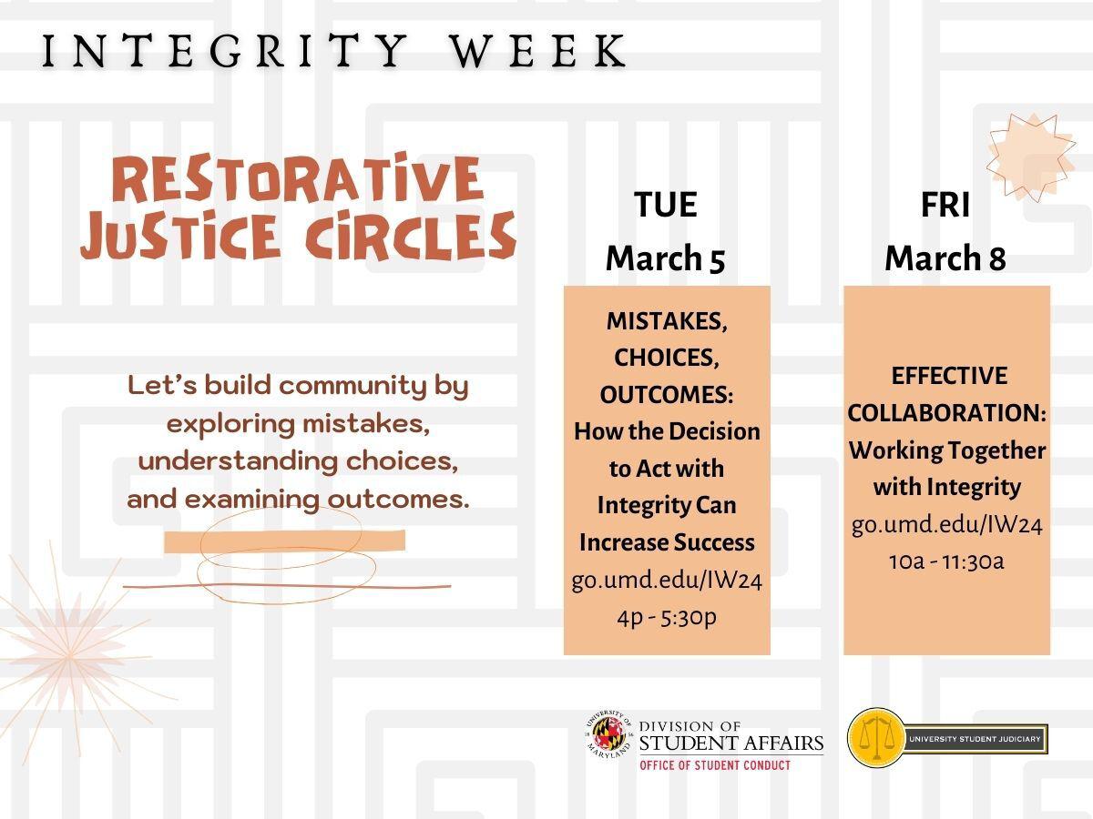 Restorative Justice Circles