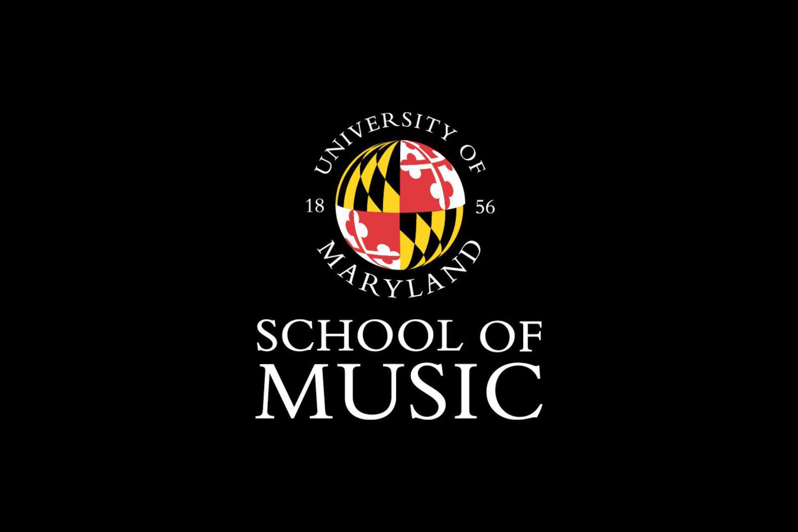 University of Maryland School of Music logo.
