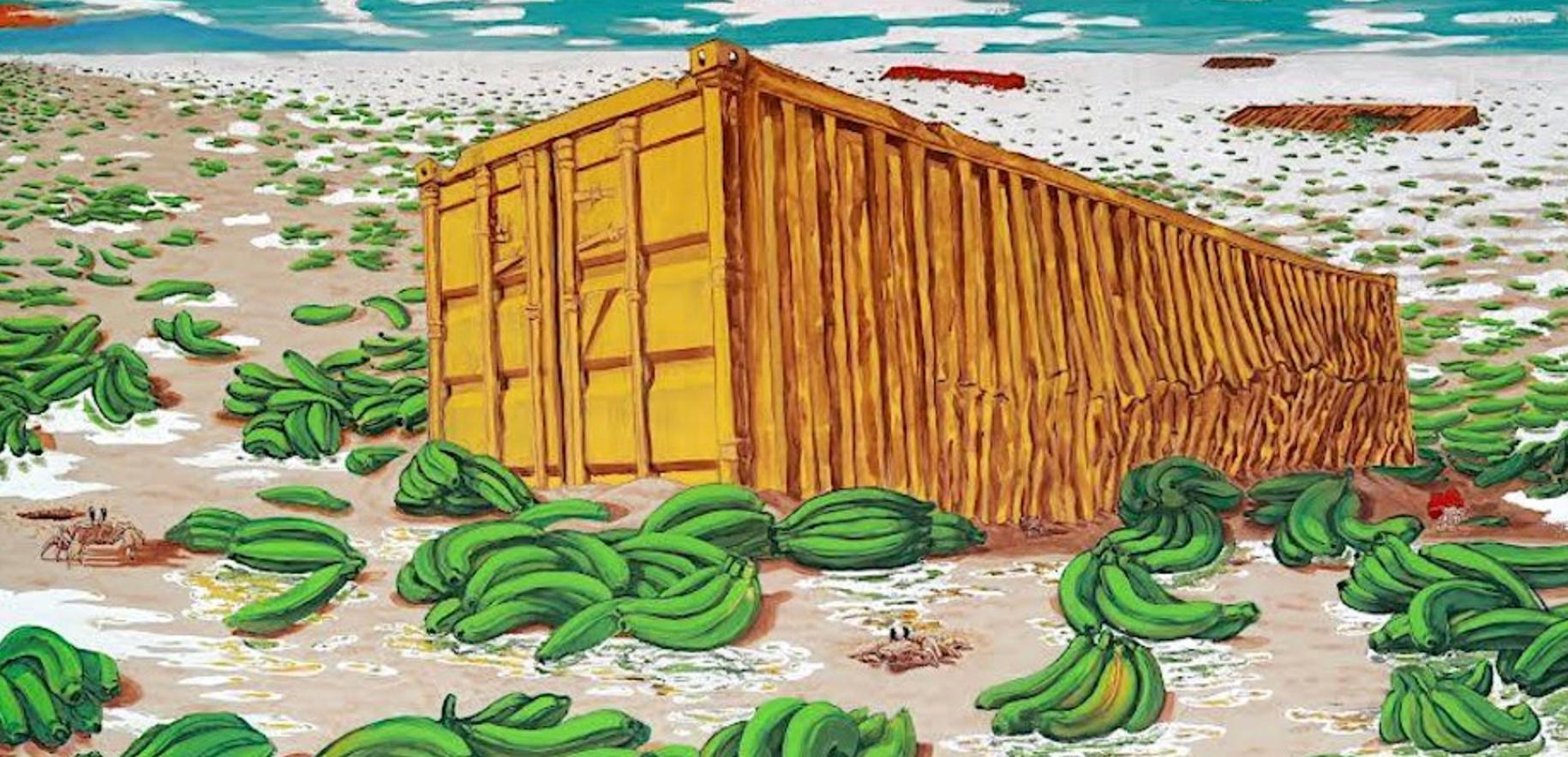 Dewey Crumpler, Green Bananas (detail), 2017