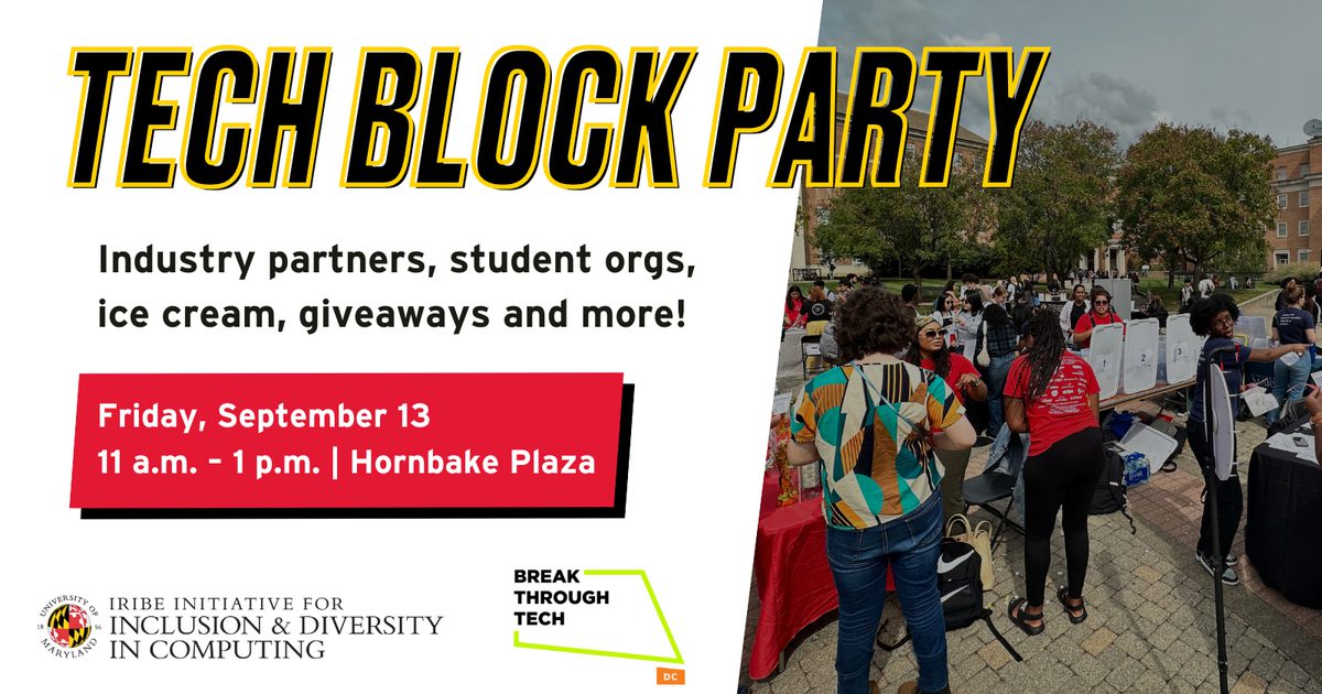 University of Maryland Calendar | Tech Block Party