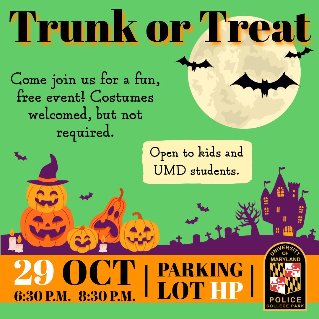 Trunk or Treat Graphic