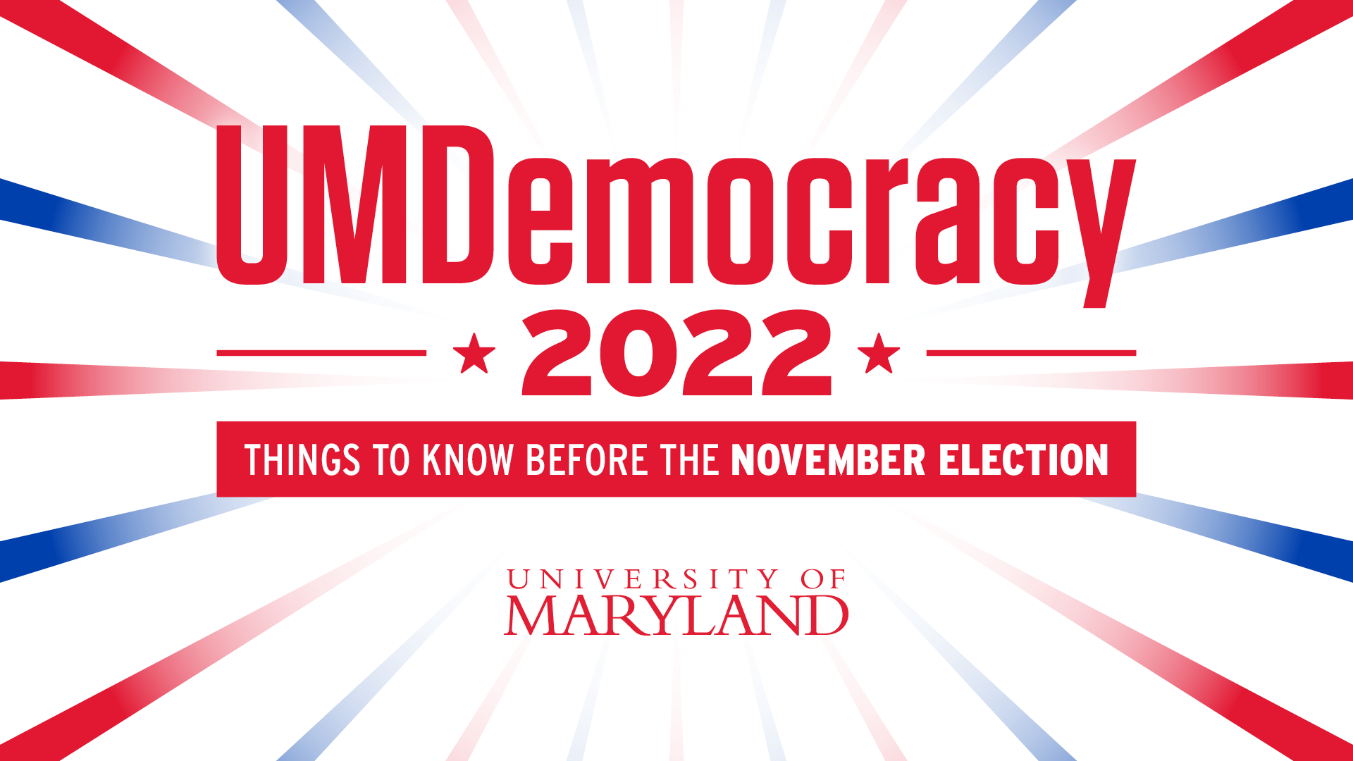 UMDemocracy 2022