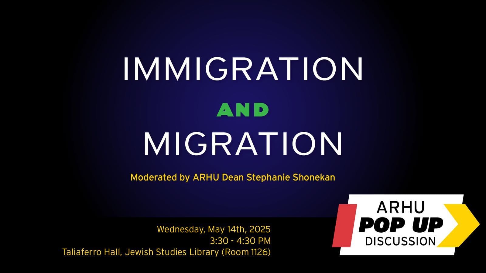 Immigration and Migration Inset