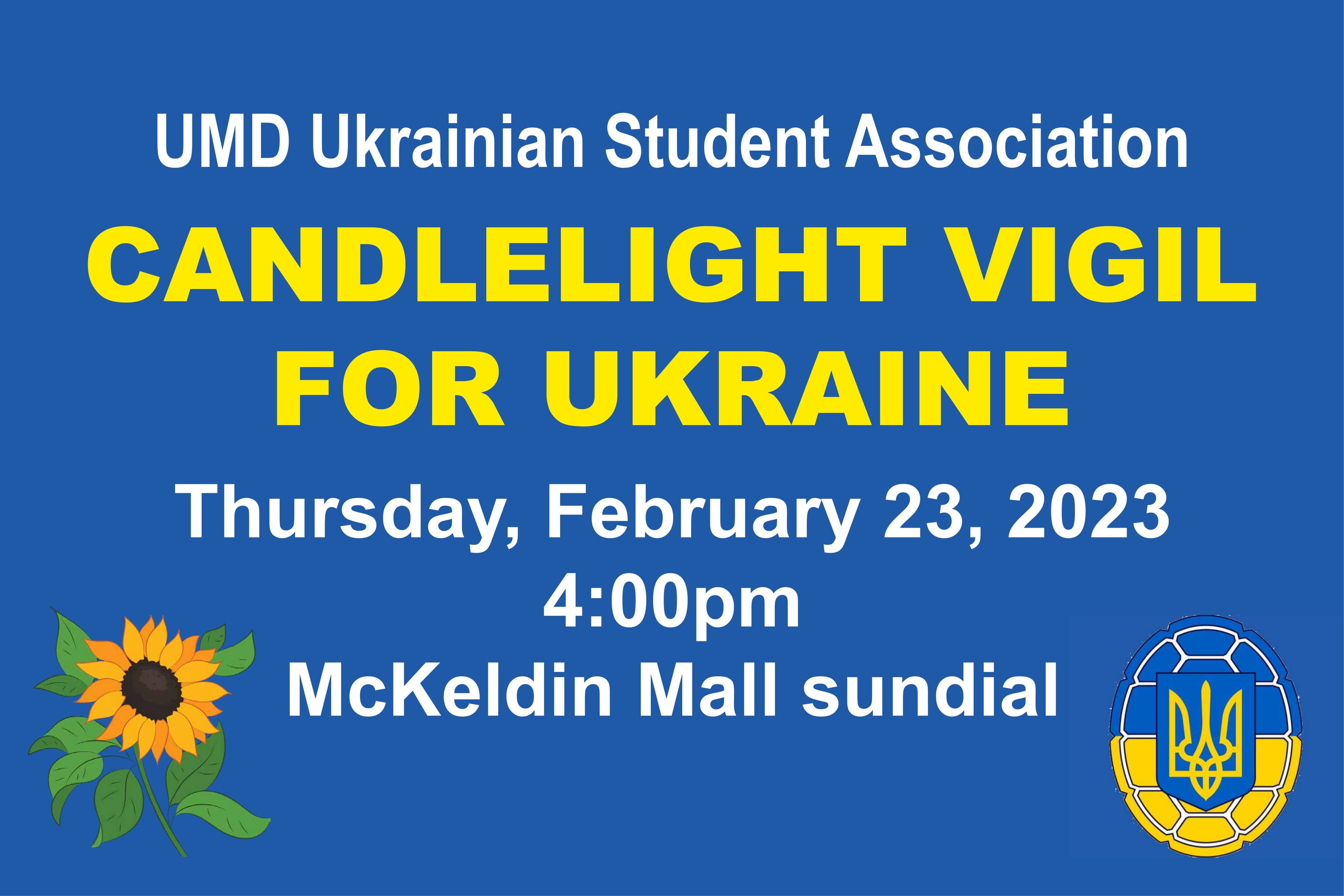 Vigil for Ukraine