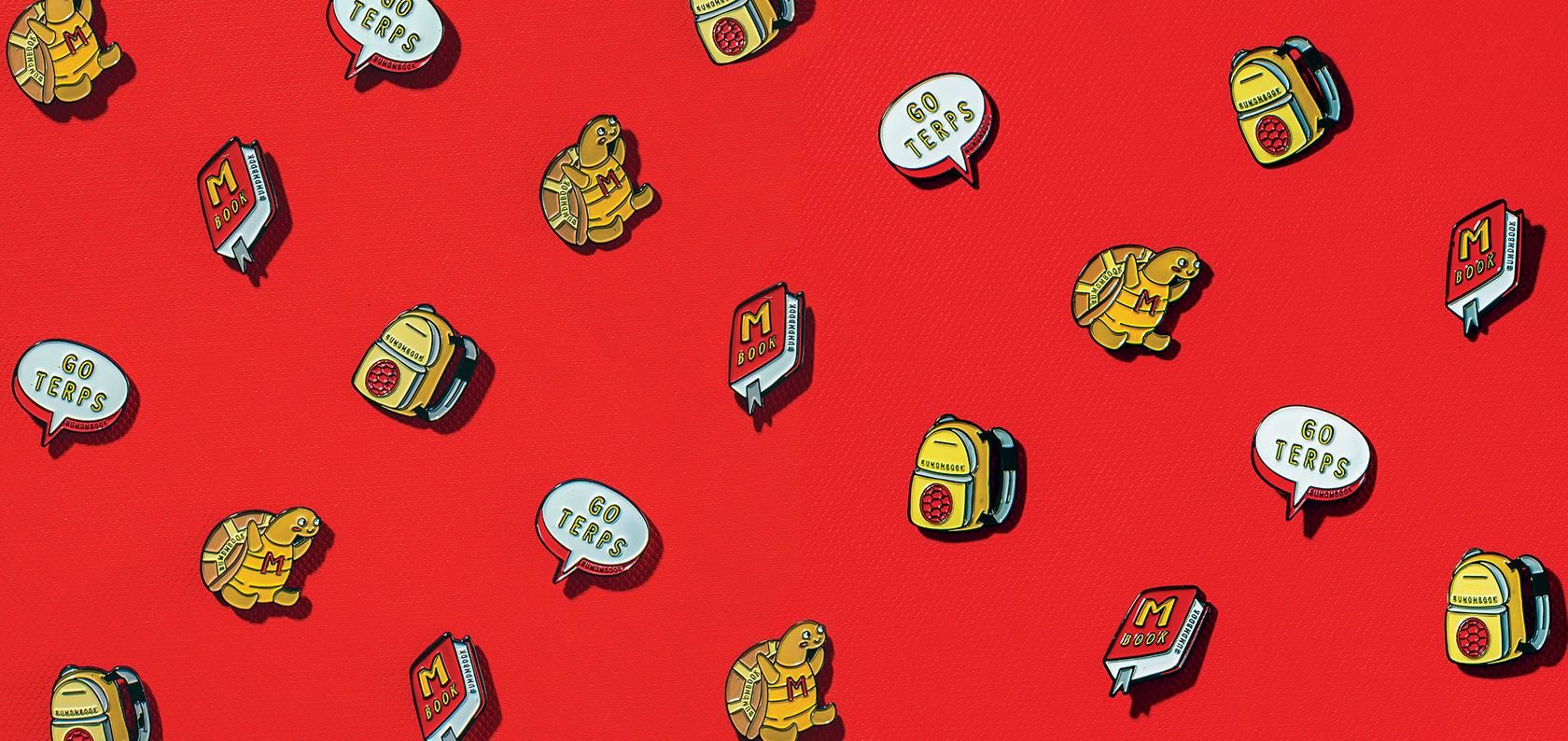 M Book Pins