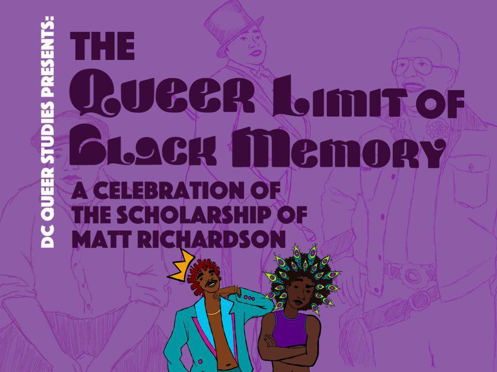 Decorative image advertising the Queer Limit of Black Memory