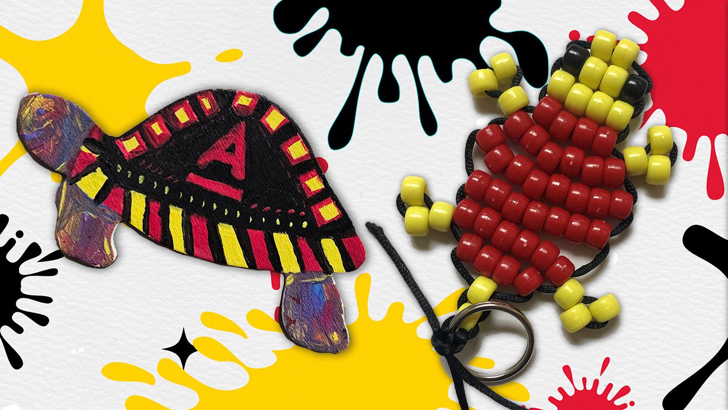 A grophic of turtle crafts